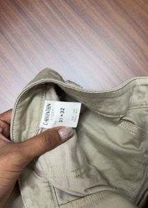 bootcut khaki color pants