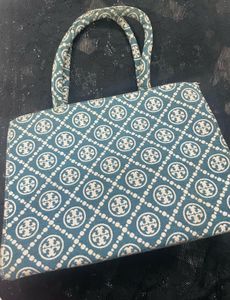 Blue Box Tote Bag