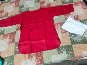 Red short kurti