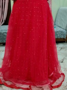 Red &amp; Black Lehenga Choli