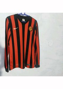 Red &amp; Black Striped Jersey🎽⚽⚽