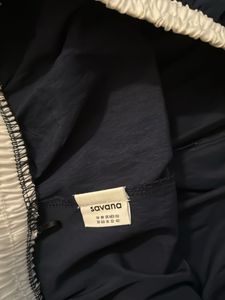 Navy Wide Leg Pants
