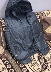 Puma Padded Vest with Hood