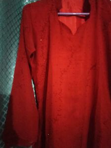 ❤️Red Kurta and salwar set❤️