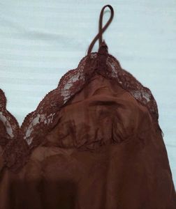 Tailored Lace Trimmed Camisole