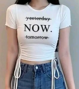 Cute Graphic Print Tee