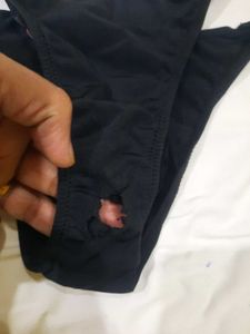 vs Black Bottoms with Rhinestone Detail