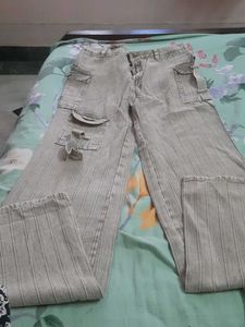Striped Pant Cargo