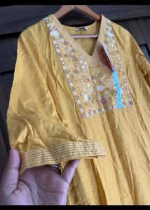 New brand V neck kurta