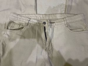 Beige Cargo Pants.