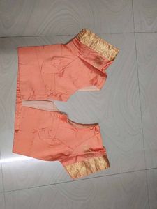 Pure Kanchi Pattu Saree 🧡