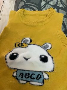Cute Bear Design Baby Sweaters