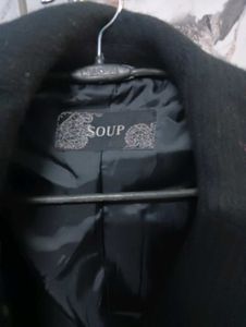 Soup Black🇲🇾 Double Breasted Coat