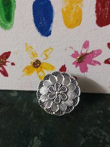 Floral Silver Rings