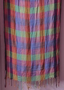 Colorful Plaid Scarf