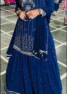 Suit With Flairs Lehnga