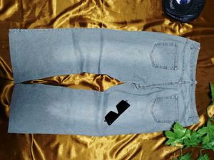 Embroidered Denim Jeans