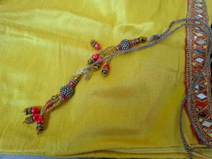 Bespoke Bridal Raw Silk Lehenga Bust 40 inch