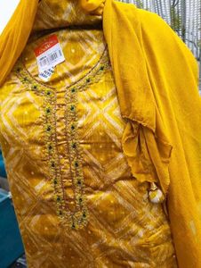 A Yellow Salwar Kameez Comfort For Daily Wear