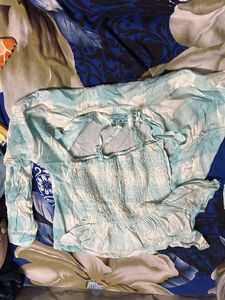 Cute Blue &amp; White Top