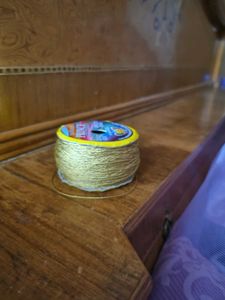 Pack of 1 Embroidery Metallic Golden Zari Roll