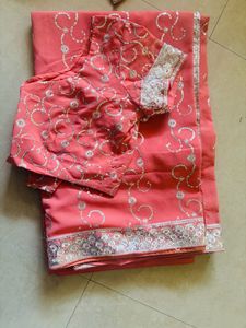 saree with blouse