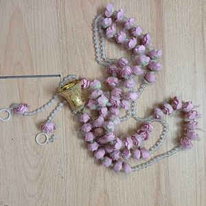 Used Decorative Floral Rose Garland/ Toran