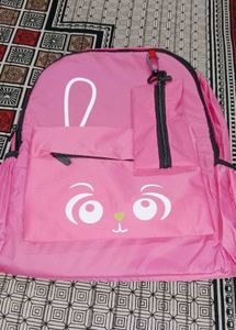 Pink Bunny Backpack