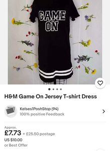 H&amp;M Fresh Piece Game On Dress
