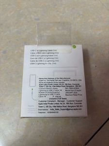 Apple USB-C to Lightning Cable