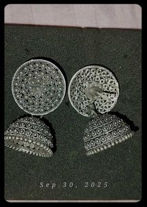My Unused Oxidized Jhumka