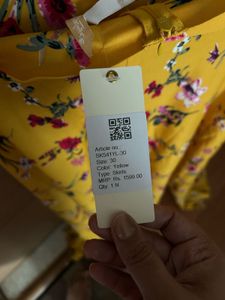 Unused Floral Skirt