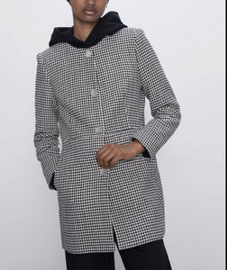 Zara Plaid Coat
