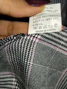 Grey Colour Flare Top For Teenage Girls