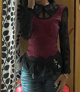 Vampiric/Gothic Top