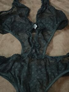 399Rs.Gorgeous Net Bodysuit