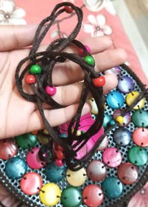 Colorful Beaded Clutch