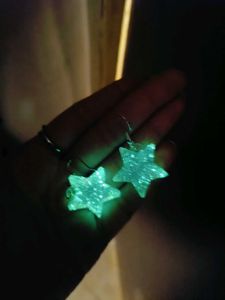 Glow in the Dark Star Earrings