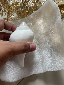JINALI GEMS Blowing Shankh for Pooja, Blowi