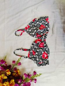 Floral Bikini Bra