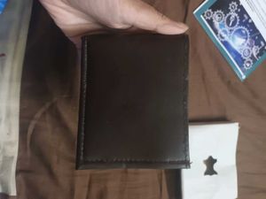 Brown PU  Leather Wallet