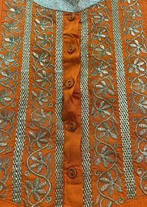 Orange Kurti ✨🧡