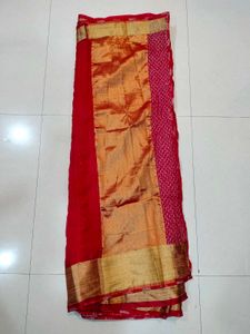 Red &amp; Gold Sari