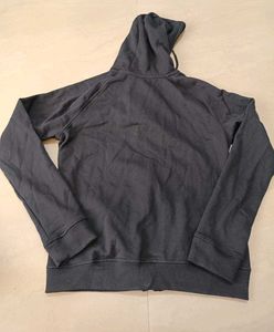 Boldfit Black Zip-Up Hoodie, S Size
