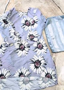 2Kurta with 2Dupatta