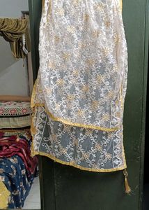 New Elegant Yellow Ethnic Gown
