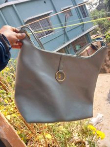 New Baggit Women Blue Hobo Handbag