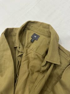 H&amp;M Olive Green Button-Down Shirt