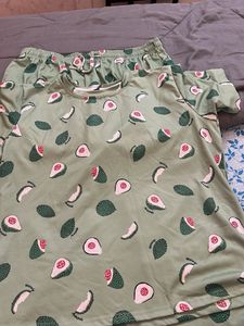 Avocado Print Pajama Set