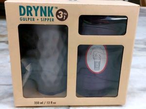 VAYA DRYNK 3 In 1 Stainless Steel Tumbler, Sipper,